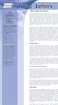 Mobile Screenshot of livingletters.org